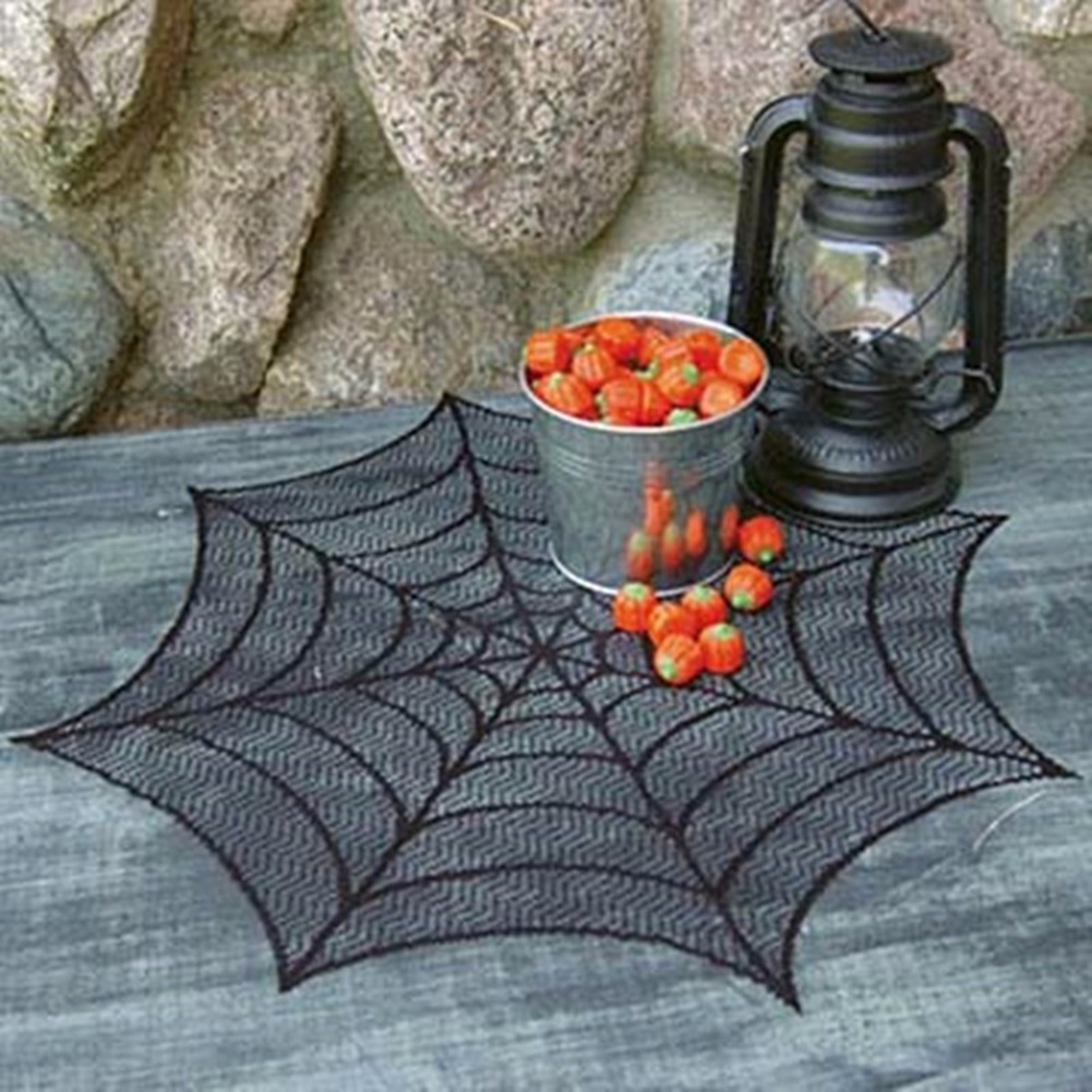 halloween-ผ้าปูโต๊ะใยแมงมุม-แปดเหลี่ยม-น่าขนลุก-สําหรับปาร์ตี้ฮาโลวีน