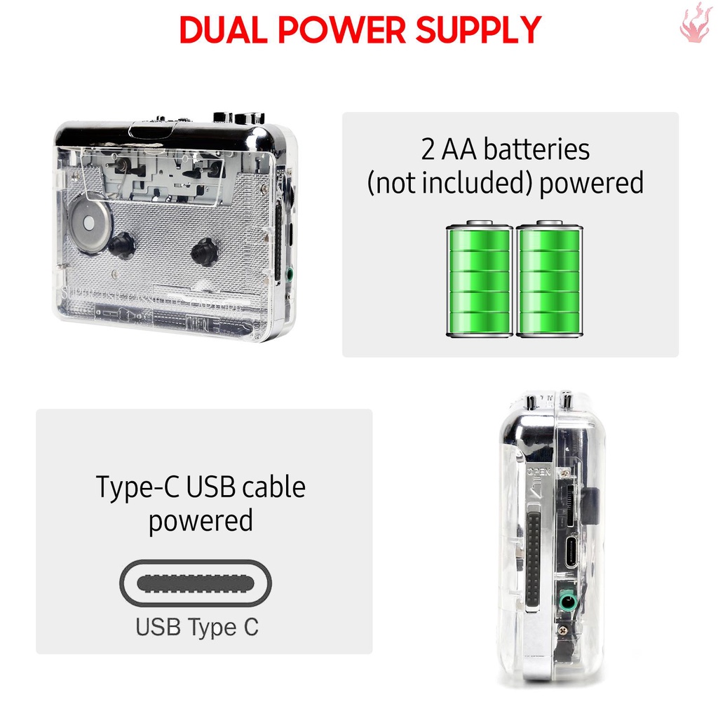 y-tonivent-ton010-เครื่องเล่นเทปคาสเซ็ต-เป็นเครื่องเล่น-mp3-mini-usb-แปลง-mp3-พร้อมซอฟท์แวร์อินพุต-aux-3-5-มม-สําหรับ-pc-แล็ปท็อป