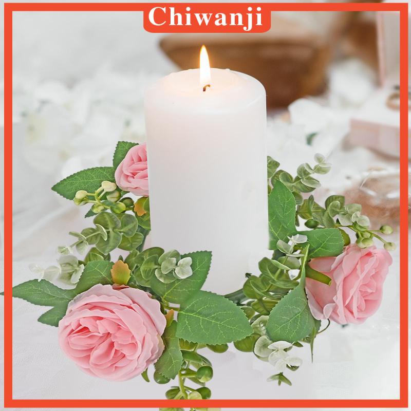 chiwanji-พวงหรีดเทียนประดิษฐ์-สําหรับงานแต่งงาน