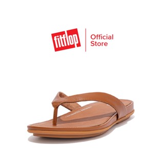 FITFLOP GRACIE รองเท้าแตะแบบหูหนีบผู้หญิง รุ่น EO8-592 สี Light Tan