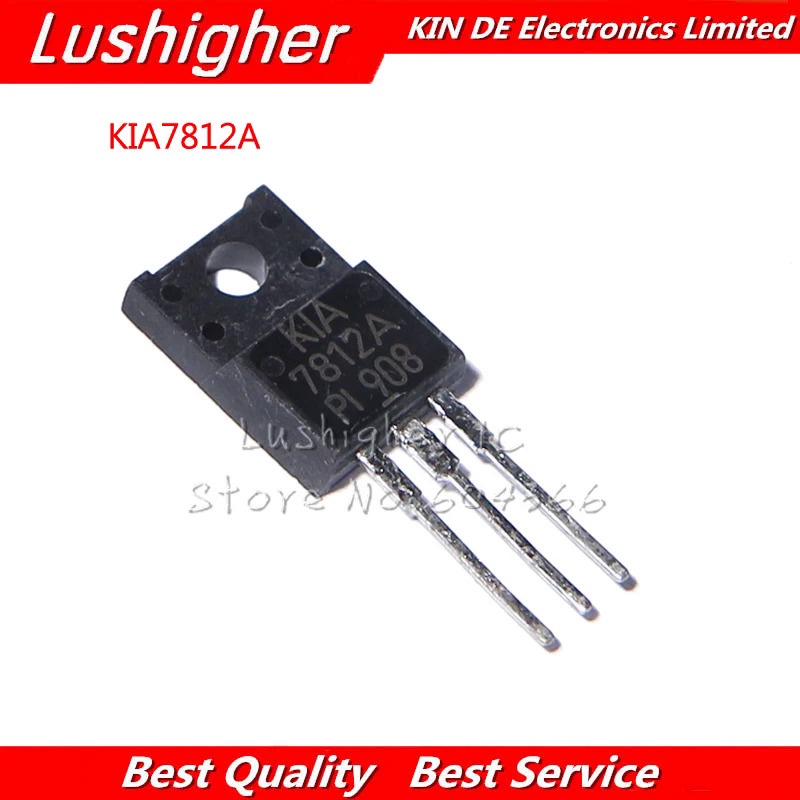 10 pz/lotto KIA7812API KIA7812A KIA7812 TO-220F In magazzino
