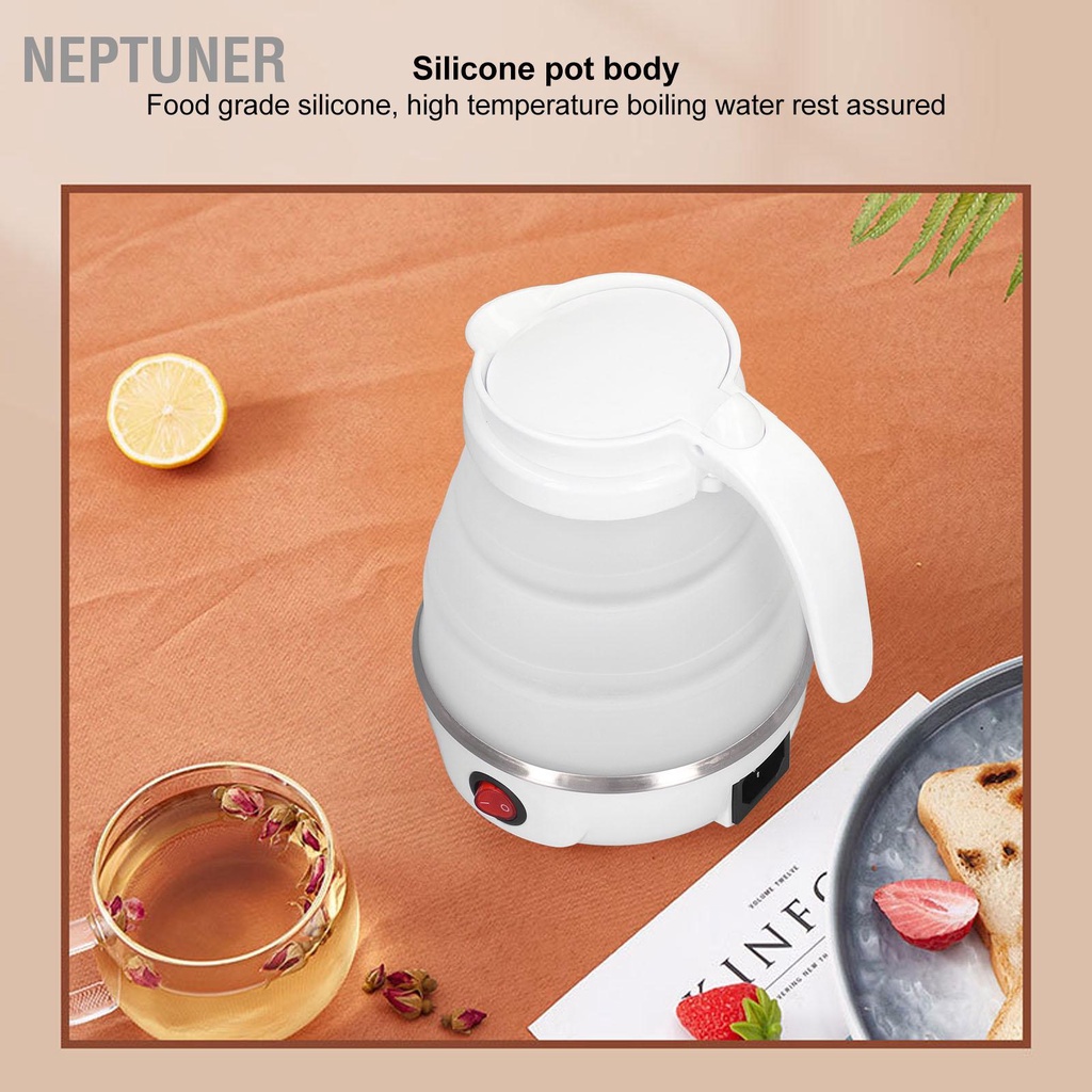 NEPTUNER Folding Electric Kettle 0.6L 400W US Plug 110V