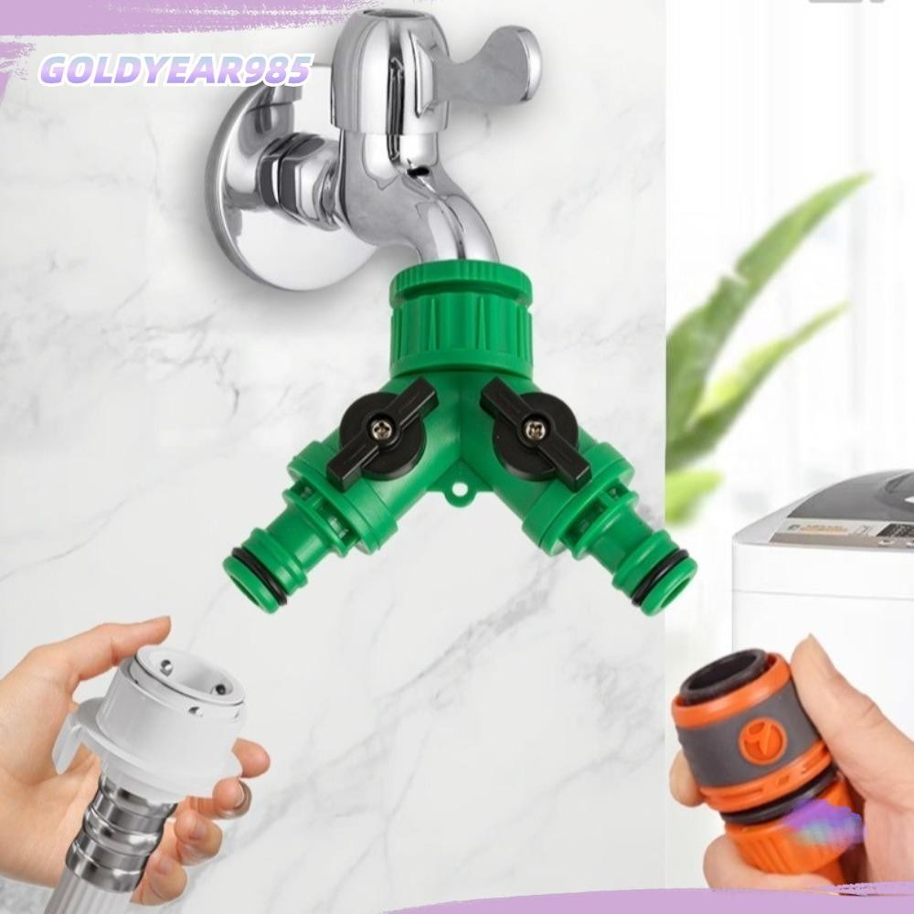 Goldyear985 วาล์วแยกท่อสวน, 2-Way Universal Tap Connector Adapter ...