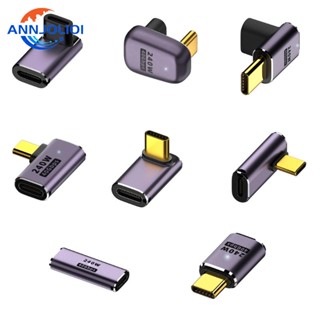 Ann อะแดปเตอร์แปลงชาร์จ USB Type C OTG 40Gbps ถ่ายโอนข้อมูลอย่างรวดเร็ว สําหรับแท็บเล็ต