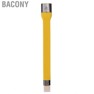 Bacony USB C to A Cable 100W 5A Fast Charging 10Gbp 13.5cm Length Male Female FPC Flexible Data