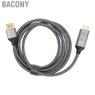 Bacony DisplayPort To HD Multimedia Interface Adapter 2.1 Cable Female