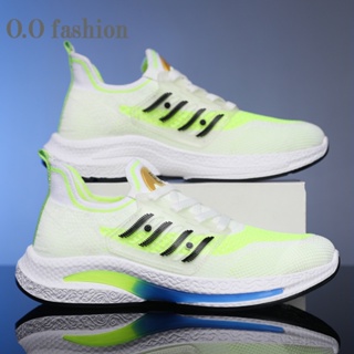 O.O fashion   รองเท้าผ้าใบผู้ชาย รองเท้าลำลองผู้ชาย  ผ้าใบแฟชั่น สไตล์เกาหลี กีฬากลางแจ้ง ทำงาน ลำลองChic ทันสมัย ทันสมัย ins XYD23902KT 37Z230910