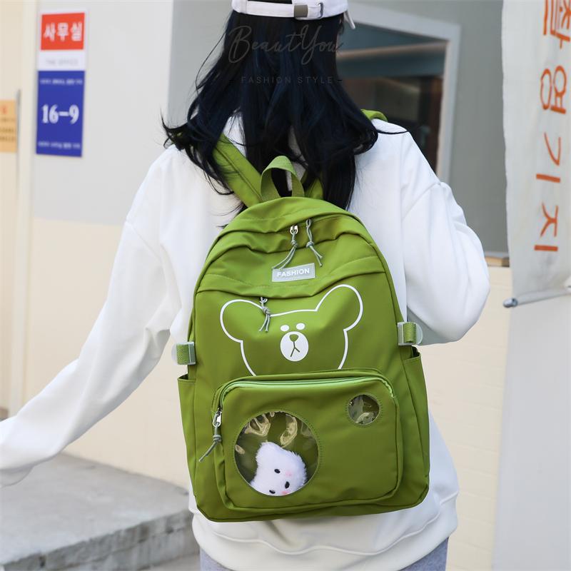 kawaii-กระเป๋าเป้สะพายหลัง-กระเป๋านักเรียน-ป้องกันน้ํา-สําหรับเด็ก-beautyou-th