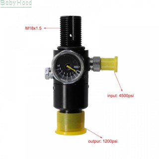 【Big Discounts】Air Tank Regulator Thread With Gauge 1200Psi Metal Output Pressure Regulator#BBHOOD