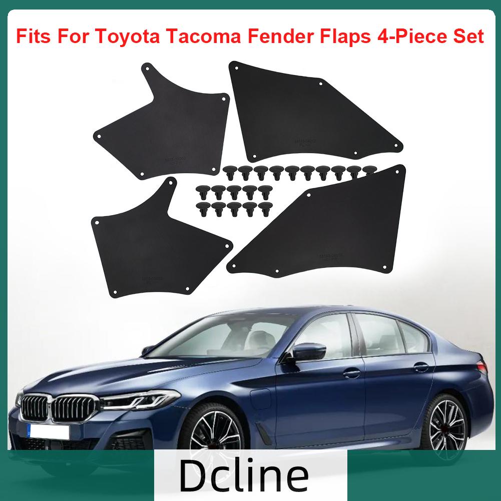 dcline-th-บังโคลนล้อรถยนต์-แฟชั่น-สําหรับ-toyota-tacoma-4-ชิ้น
