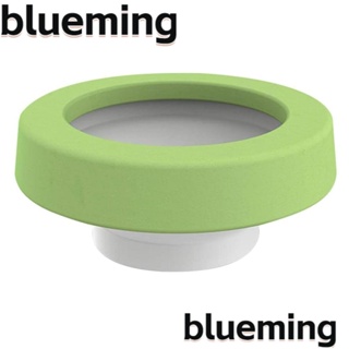 Blueming2 ปะเก็นซีลชักโครก ซิลิโคน ทรงกลม สีเขียว สําหรับห้องน้ํา ออฟฟิศ