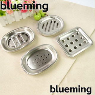 Blueming2 ถาดวางสบู่ สเตนเลส แบบสองชั้น ระบายน้ําได้ สร้างสรรค์ สําหรับอ่างล้างจาน ห้องน้ํา ห้องครัว