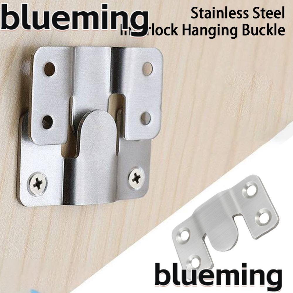 blueming2-ตะขอแขวนรูปภาพ-สเตนเลส-รูปภาพวาดสีน้ํามัน-มีประโยชน์-10-ชิ้น