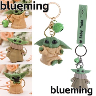 Blueming2 พวงกุญแจ จี้ตุ๊กตาการ์ตูน Yoda Baby Yoda สําหรับห้อยกระเป๋า