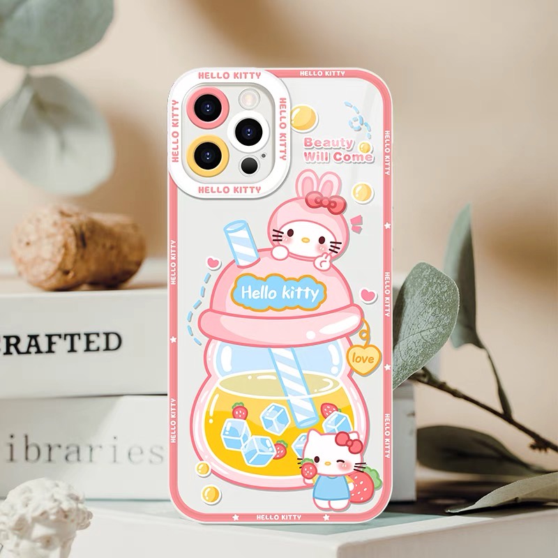 เคสโทรศัพท์มือถือแบบนิ่ม-ใส-ลายการ์ตูนเฮลโล-คิตตี้-ปูนปั้น-สําหรับ-case-xiaomi-11t-12-lite-poco-m5-f5-m4-m3-f4-x3-nfc-f3-redmi-13t-11a-12c-10c-10a-9a-9c-9t-note-12-5g-8-9-9s-10-10s-11s-11-pro