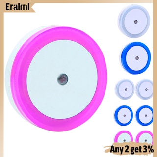 Eralml โคมไฟกลางคืน LED 0.6W พร้อมเซนเซอร์ตรวจจับแสง สําหรับติดผนังห้องน้ํา ห้องเด็ก