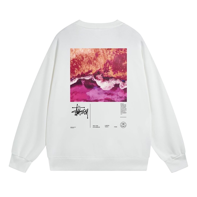 stussy-เสื้อสเวตเตอร์-คอกลม-พิมพ์ลายโลโก้มหาสมุทร-แฟนตาซี-แฟชั่น-อเนกประสงค์-นําเข้า-ล้างทําความสะอาดได้-สําหรับผู้ชาย-และผู้หญิง-lyrt