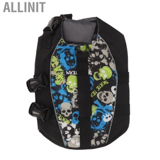 Allinit Dog Training Product Supplies Life Jacket Reflective Adjustable Safety High Flotation Vest with Handle