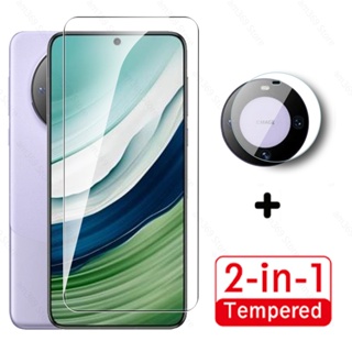 2in1 ฟิล์มกระจกนิรภัยกันรอยหน้าจอกล้อง แบบใส สําหรับ Huawei Mate 60 2023 6.69 นิ้ว Hauwei Mate60 Huawei Mate60 ALN-AL00
