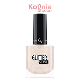 Golden Rose Glitter Shine Nail Lacquer 10.2ml #201 สีกึ่งเจลไม่ต้องอบ ติดทน เงาสุดพลัง.