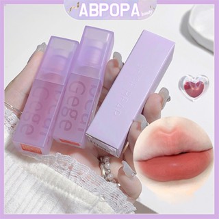 Abpopa Beauty Gege Bear ลิปกลอส เนื้อแมตต์ เรียบลื่น ติดทนนาน