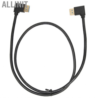 Allinit Displayport Cable 1.4  Support 8K 60Hz 3.3ft 90 Degree Right Angle DP Male To 3D Visual Effects for DVD Gaming  Projector