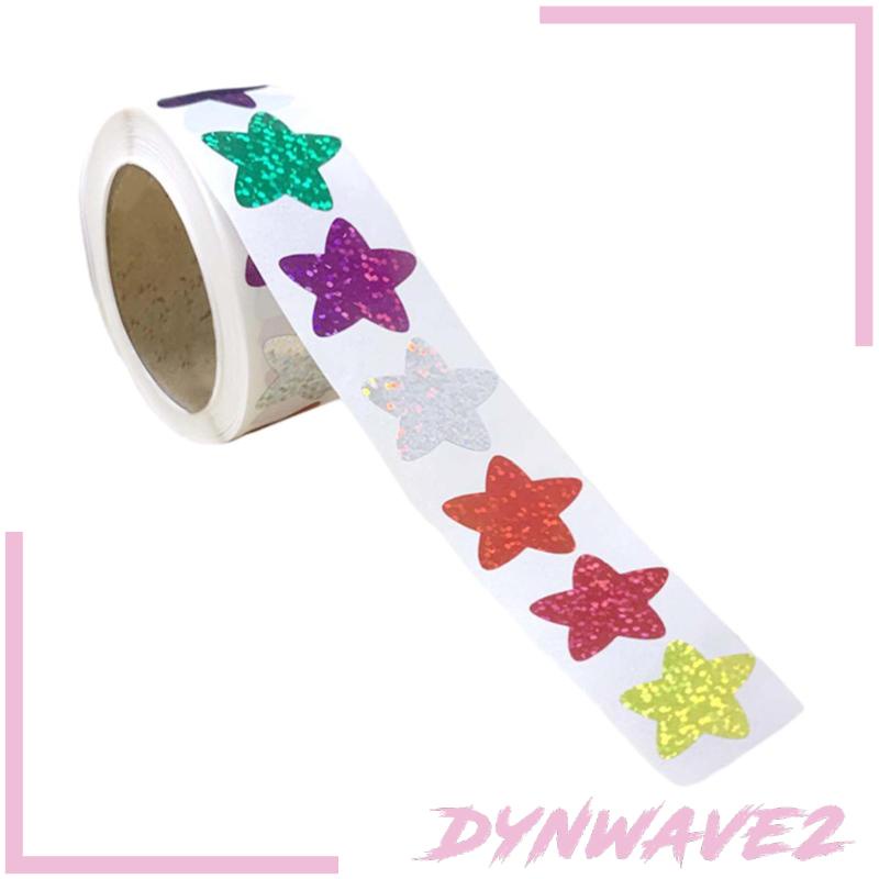 dynwave2-สติกเกอร์ซีล-ลายดาว-500-ชิ้น-สําหรับติดตกแต่งซองจดหมาย-การ์ดอวยพร-ของขวัญ