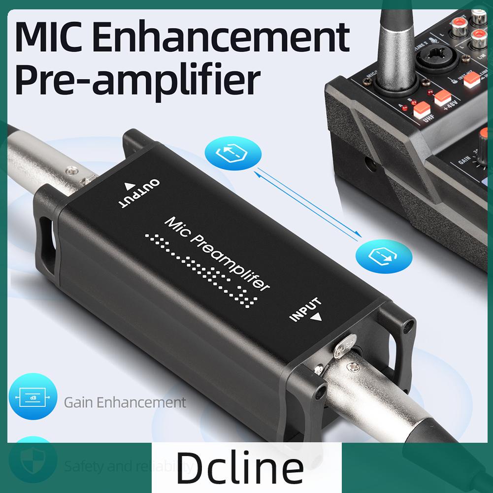 dcline-th-เครื่องขยายเสียงไมโครโฟน-แบบพกพา-สําหรับบันทึกเสียงในบ้าน