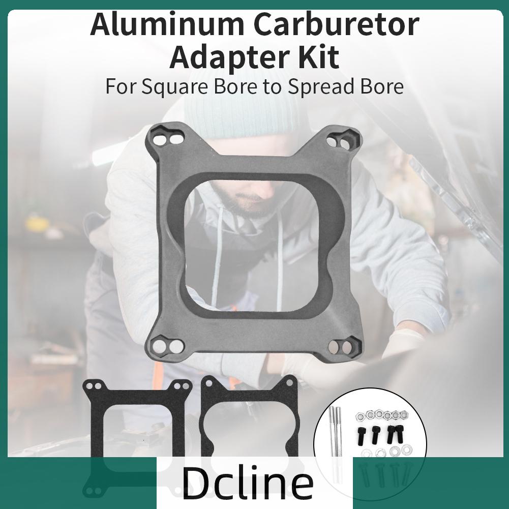 dcline-th-ชุดอะแดปเตอร์คาร์บูเรเตอร์-อะลูมิเนียมอัลลอย-สําหรับ-holley-to-quadrajet