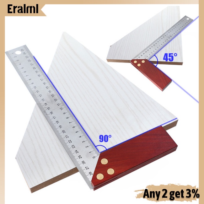 eralml-ไม้บรรทัดสเตนเลส-วัดมุม-90-องศา-300-มม-สําหรับงานไม้