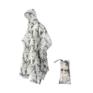 เสื้อกันฝน ผ้าโพลีเอสเตอร์ กันน้ํา แบบพกพา อเนกประสงค์ น้ําหนักเบา สําหรับผู้ใหญ่ 3 In 1