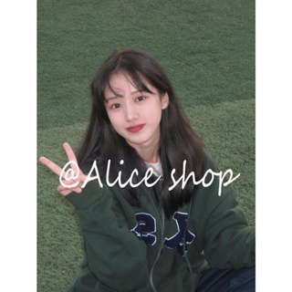 Alice เสื้อกันหนาว เสื้อฮู้ด cozy Korean High-quality คุณภาพสูง WWY2390OVW37Z230911