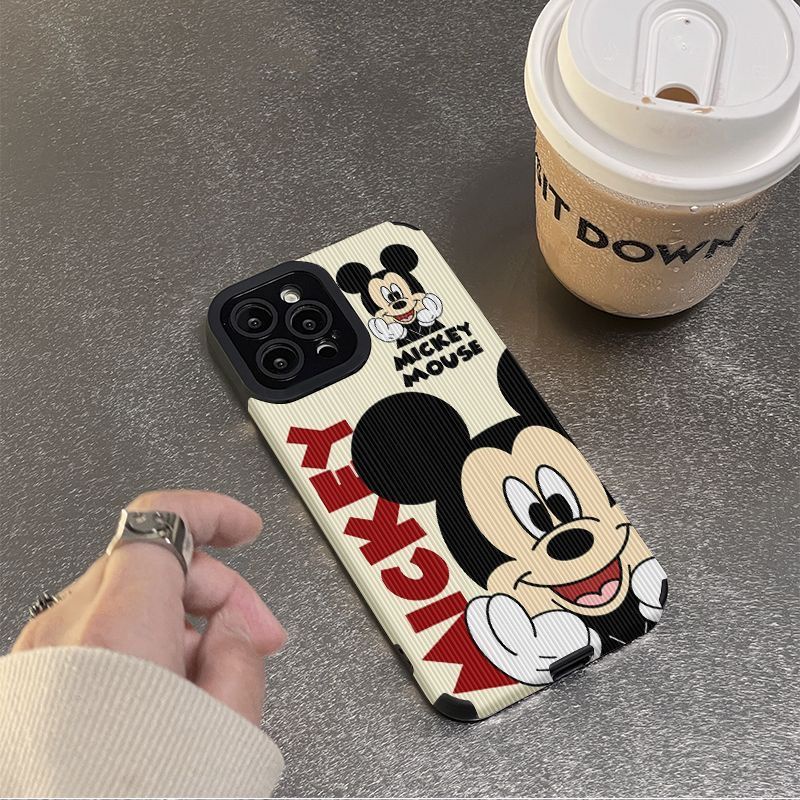 face-supporting-mickey-phone-case-for-iphone-14-13promax-all-inclusive-12-11-silicone-6s-xr-7plus