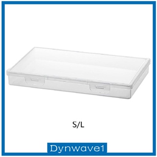 [Dynwave1] กล่องเก็บรูปภาพ พร้อมฝาปิด น้ําหนักเบา แบบพกพา อเนกประสงค์ สําหรับสติกเกอร์ฉลาก สมุดภาพ