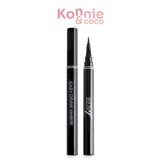 Ashley Easy Draw Eyeliner Pen 1.2ml อายไลเนอร์สูตรกันน้ำ ติดทน.