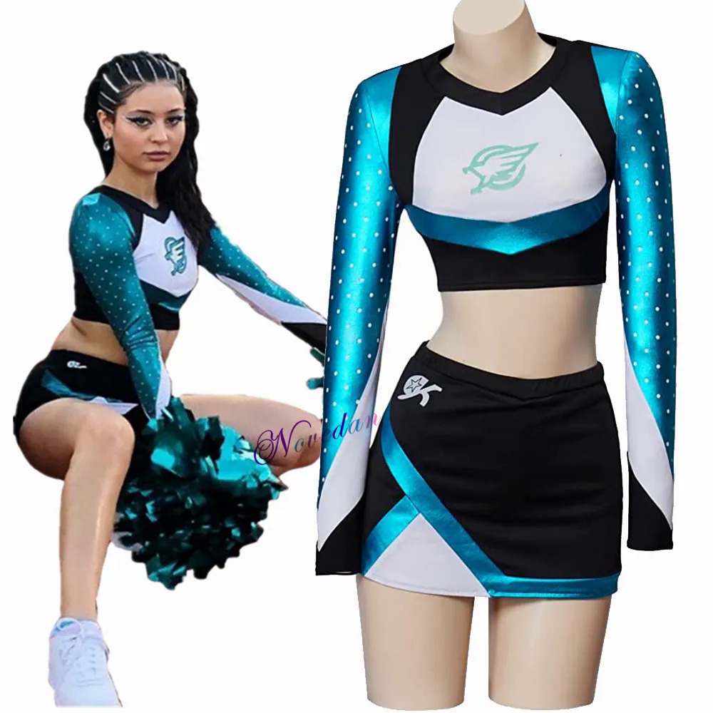 Maddy Euphoria Cheerleader Uniform Dress Maddy Perez Outfit Cosplay