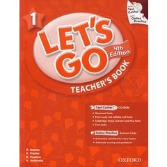 Bundanjai (หนังสือคู่มือเรียนสอบ) Lets Go 4th ED 1 : Teachers Book and Online Practice +CD (P)
