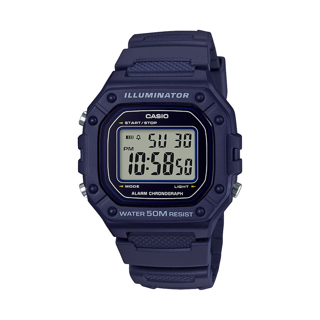 casio-นาฬิกาข้อมือ-casio-รุ่น-w-218h-2avdf-วัสดุเรซิ่น-สีน้ำเงิน