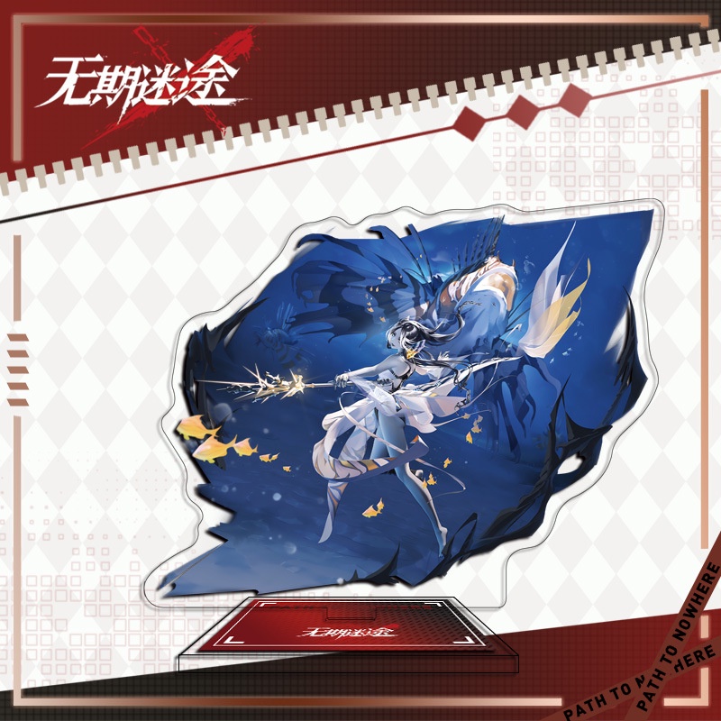 สแตนดี้อะคริลิค สองด้าน พิมพ์ลาย Path to Nowhere Lisa chameleon Enfer