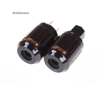 อุปกรณ์ปลั๊กเชื่อมต่อเสียง ชุบทอง C-079 IEC Female P-079 Male US DIY