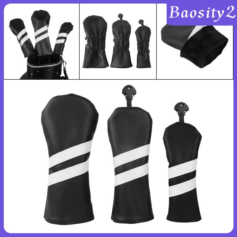 baosity2-ปลอกคลุมหัวไม้กอล์ฟ-ผ้าฟลีซ-ป้องกันรอยขีดข่วน-3-ชิ้น