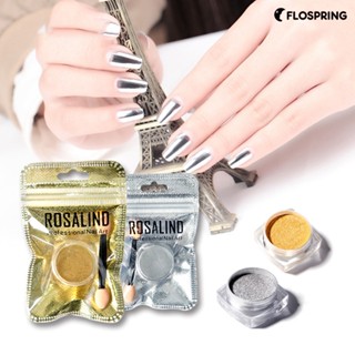 Flospring ROSALIND ผงกระจก 2 กรัม สําหรับตกแต่งเล็บ DIY