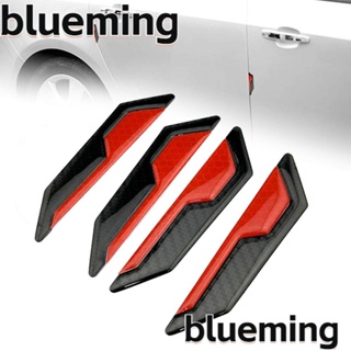 Blueming2 สติกเกอร์คาร์บอนไฟเบอร์ มีกาวในตัว สําหรับติดมือจับประตูรถยนต์