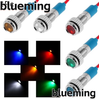 Blueming2 ไฟแสดงสถานะ LED 3V 5V 6V 9V 12V 24V 220V กันน้ํา สีแดง เหลือง ฟ้า เขียว ขาว 1 ชิ้น