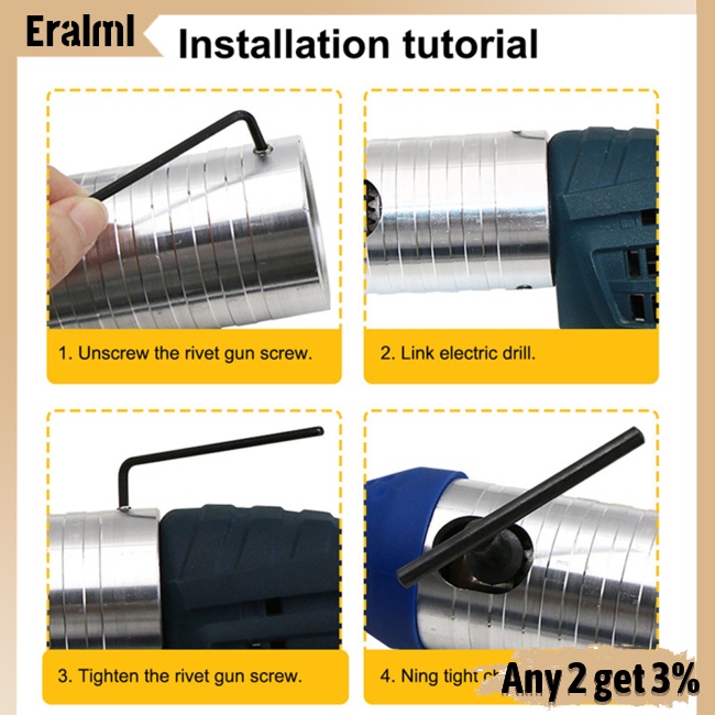 eralml-อะแดปเตอร์ปืนรีเวทนัทไฟฟ้า-ไร้สาย-แบบพกพา-สําหรับแผ่นปิดตาบอด-2-4-4-8-มม