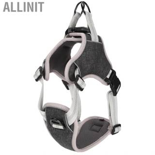 Allinit Reflective Dog Harness Pet  Puppy Soft Mesh Vest Large Supplies