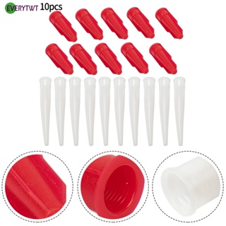 ⭐NEW ⭐Tube Nozzle Cap 10pcs 10x Accessories Re-sealable Replacement Silicone