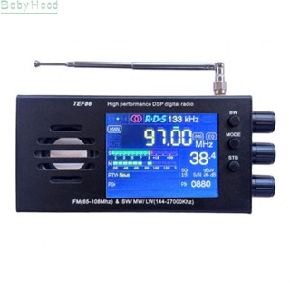 【Big Discounts】TEF6686 FM and SW/MW/LW DSP Radio Receiver with Battery High Quality and Durable#BBHOOD