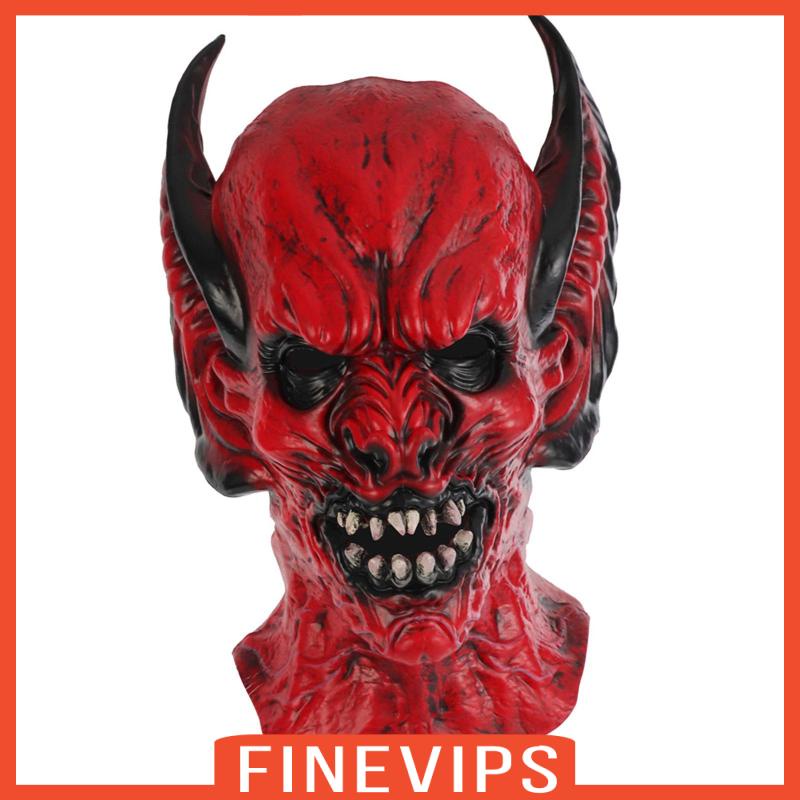 finevips-หน้ากากคอสเพลย์ปีศาจ-น่ากลัว-เหมาะกับเทศกาลฮาโลวีน-สําหรับผู้ชาย-และผู้หญิง