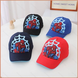 หมวกเบสบอล กันแดด ปักลาย Marvel Spider-Man น่ารัก แฟชั่นฤดูร้อน สําหรับเด็ก 23 ชิ้น